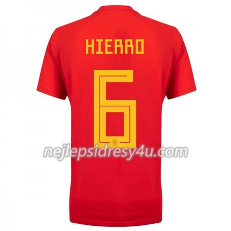 Fotbalový Dres Španělsko Hierro 6 Domácí MS 2018